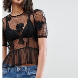 ASOS Lace Blouse US size 6/small